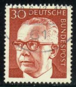 Germany #1031 Gustav Heinemann; Used