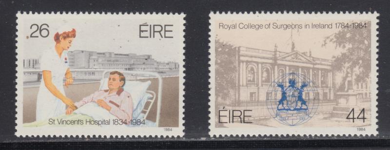 Ireland    #589-90     mnh      cat $2.50