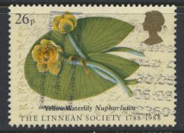 Great Britain SG 1381 -  Used - Linnean Society