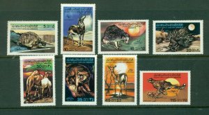 Libya MNH 797-804 Various Animals Wildlife 1979 FULL SET!!!!