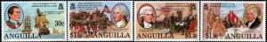 ANGUILLA SG1095/8 2001 225TH ANNIV OF AMERICAN WAR OF INDEPENDENCE MNH