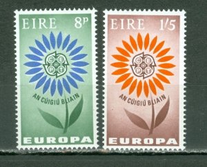 IRELAND 1964 EUROPA #196-197...SET MNH...$17.00