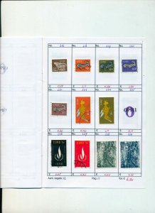 Ireland Mid/Modern Used On Approval Pages(Apprx 120 Items) ZZ 609