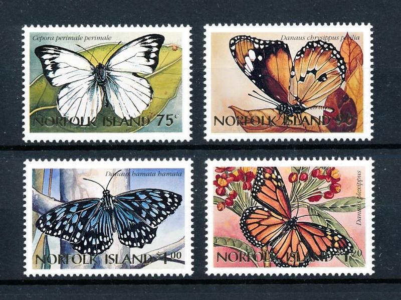 [90944] Norfolk Island 1997 Insects Butterflies  MNH