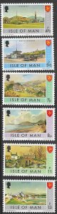 GB ISLE OF MAN 1975 Scenic Views Set Sc 52-59 MNH