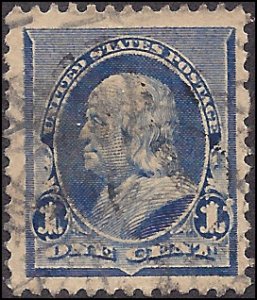 219 Used... SCV $0.75... VF/XF w/nice wide margins