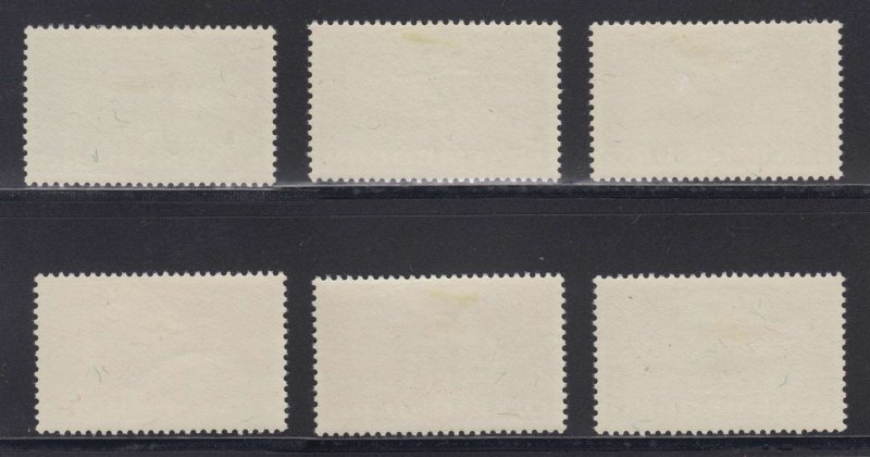 LUXEMBOURG 1951 EUROPE Sc 272-277 Yvert 443-448 FULL SET HINGED MINT F,VF €140