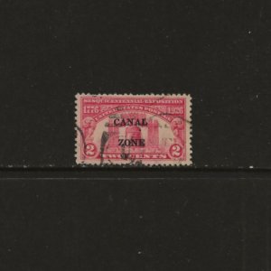 US Canal Zone Scotts #96 Fine/Very Fine Used Cat. Value $3.75              #801