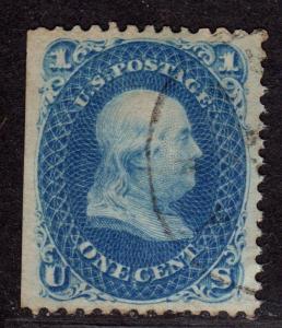 $US SC#86 used, E Grill, Gem, Superb! PSE Cert, CV. $450