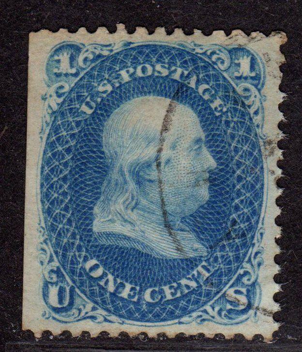 $US SC#86 used, E Grill, Gem, Superb! PSE Cert, CV. $450