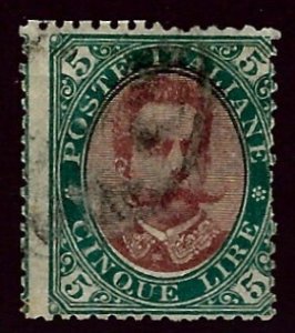 Italy SC#57 Used F-VF some pert faults SCV$1075.00...Worth a Close Look!