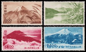 Japan Scott 460-463 (1949) Mint NH VF, CV $21.00 C