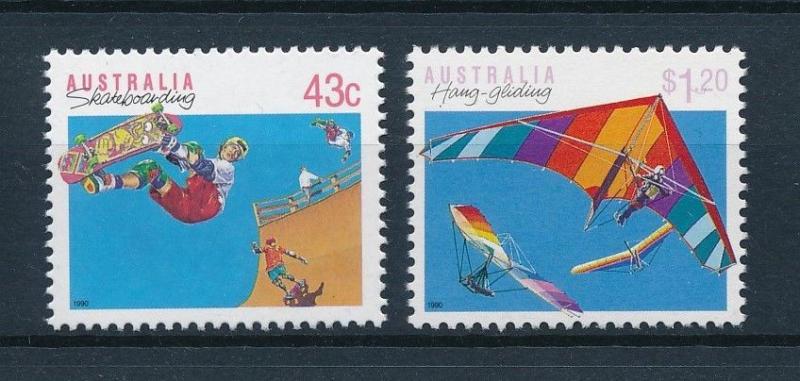 [73432] Australia 1990 Sport Skateboarding Hang Gliding  MNH