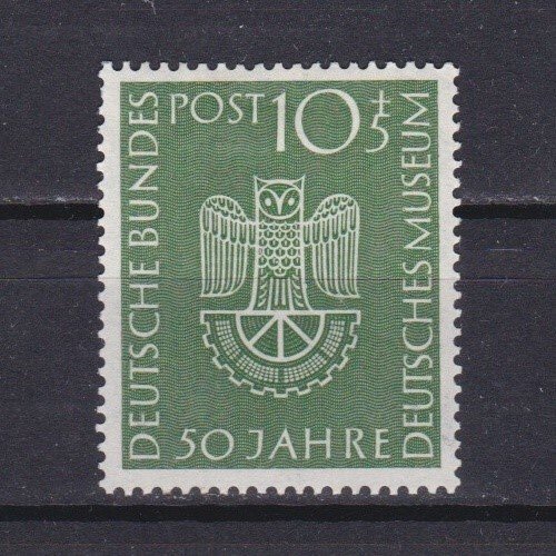 GERMANY 1953, Mi# 163, The German Museum in Munich, MH