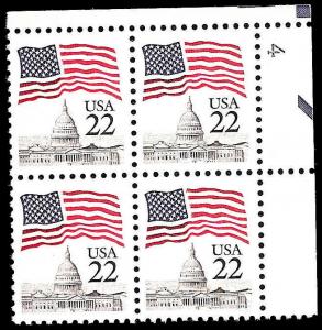 # 2114 MINT NEVER HINGED FLAG OVER CAPITOL DOME