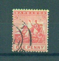 Barbados sc# 93 (2) used cat value $.25