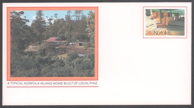 Norfolk Islands, Postal Stationery