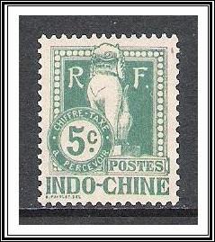 Indo-China #J7 Postage Due NG