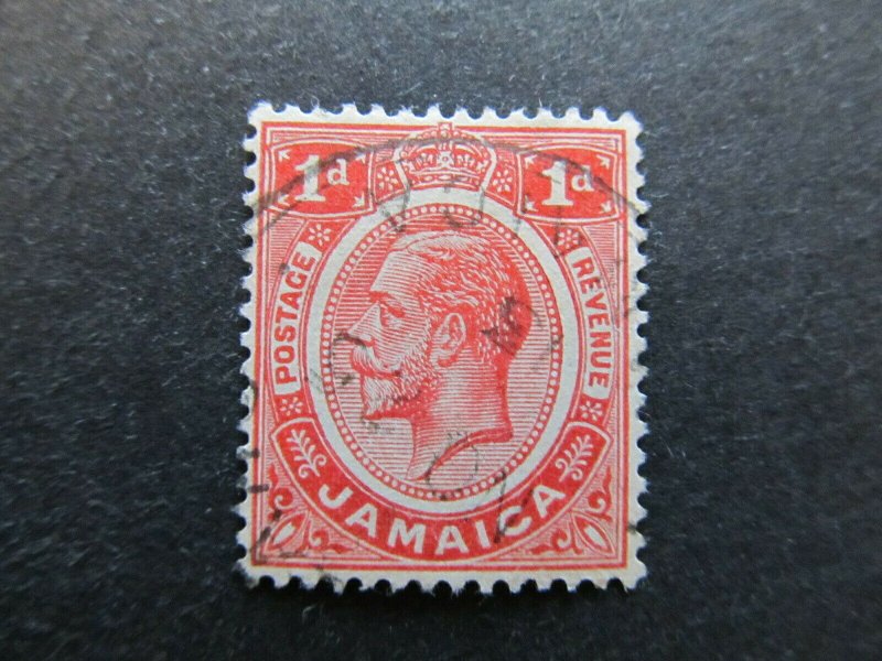 A4P21F10 Jamaica 1912-20 1d used