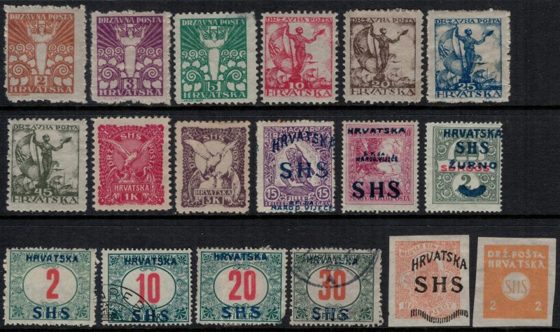 Yugoslavia #2L32-40,2LB2-3,2LE1,2LJ3-4,7-8,2LP1-2*/u  CV $9.70