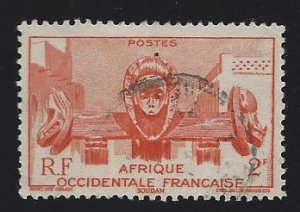 French West Africa  used sc  45