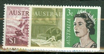 EH: Australia 394-420 MNH CV $93.25; scan shows only a few