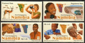 Namibia Sc #1011-1014 MNH