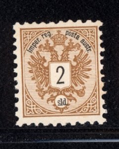 Austria Turkey 1883  Scott #8 MH