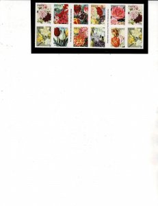 Botanical Arts Forever US Postage Booklet of 20 stamps #5042-51 VF MNH