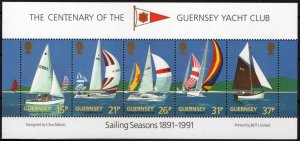 ZAYIX Guernsey 463a MNH Yacht Club Sailing Ships 080323SM08M