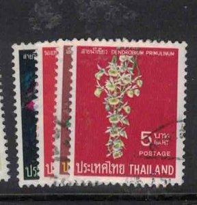 Thailand Flowers SC 481-4 VFU (1gyj)