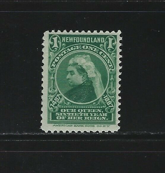 NEWFOUNDLAND - #61 - 1c QUEEN VICTORIA MNH