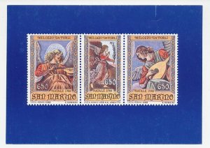 Postcard / Postmark San Marino 1988 Christmas - Angel - Lute 