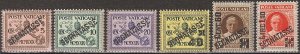 EDSROOM-17076 Vatican City J1-J6 MNH 1931 Complete Postage Dues CV$190