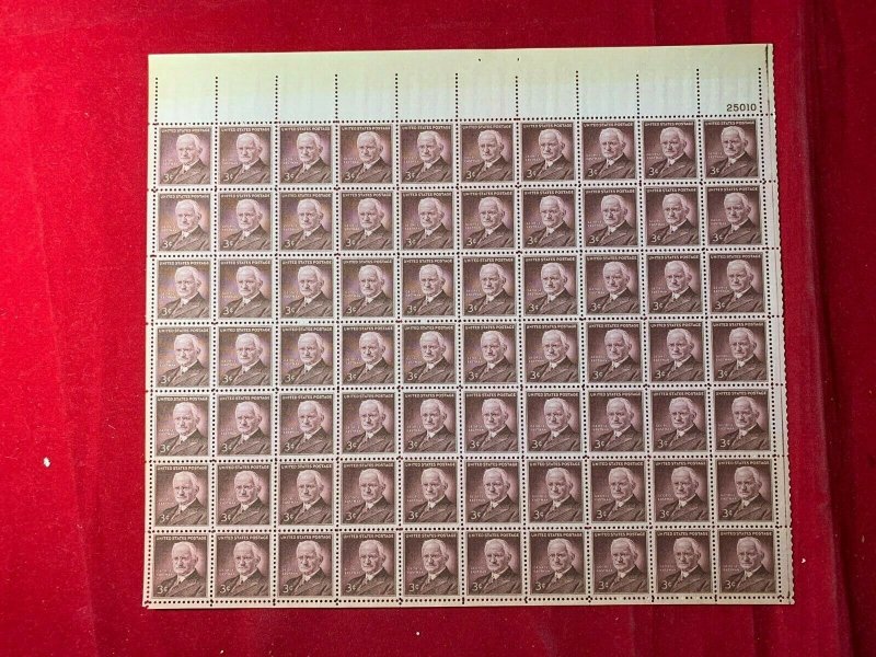 US SCOTT # 1062 3 CENT EASTMAN MINT SHEET of 70 NH OG