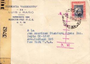 Argentina 1944 Postal History