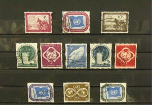 11294   U.N. - N.Y.   Used # 1, 2, 3, 4, 5, 6, 7, 8, 9, 10, 11       CV$ 5.00