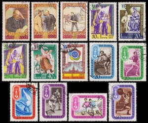 Russia Scott 1933-1935, 1936-1940, 1968-1973 (1957) CTO VF Complete Sets C