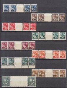 Bohemia & Moravia - se-tenant lot - MNH (8170)