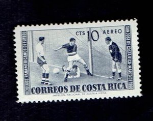 COSTA RICA SCOTT#C283   1960 10c SOCCER - MH