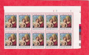 US 2789 MNH OG PLATE BLOCK OF 10, 111  1