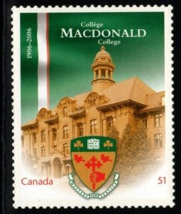 CANADA SG2419 2006 CANADIAN UNIVERSITIES ANNIVERSARIES MNH