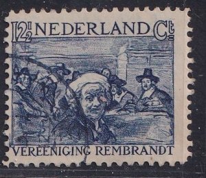 Netherlands  #B43  used  1930  Rembrandt 12 1/2c