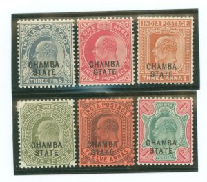 Chamba #O15b/O17-O21 Unused Single