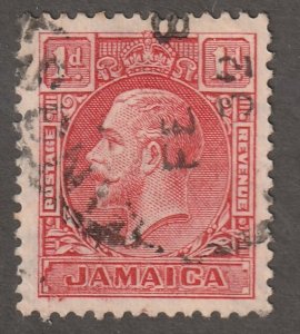 Jamaica, stamp,  Scott#103,  used, hinged, # J-103