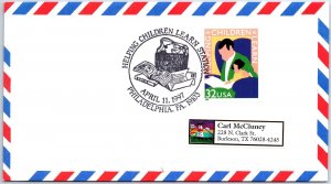 US SPECIAL EVENT COVER POSTMARK HELPING CHILDREN LEARN PHILADELPHIA 1997