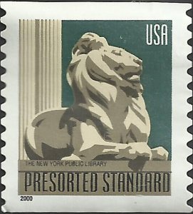 # 3447 USED N.Y. PUBLIC LIBRARY LION