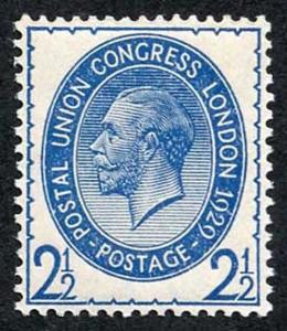 KCom8 2 1/2d PUC pale blue m/m