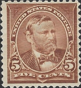 US Scott #270 Mint Hinged 5 Cent 1895 Ulysses S Grant Stamp
