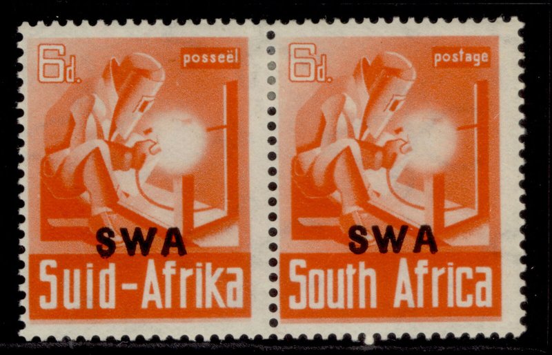 SOUTH WEST AFRICA GVI SG119, 6d red-orange, M MINT. 